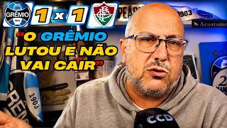 COMENTÁRIO CESAR CIDADE DIAS AO VIVO GRÊMIO 1X1 FLUMINENSE! GRÊMIO JOGOU BEM!