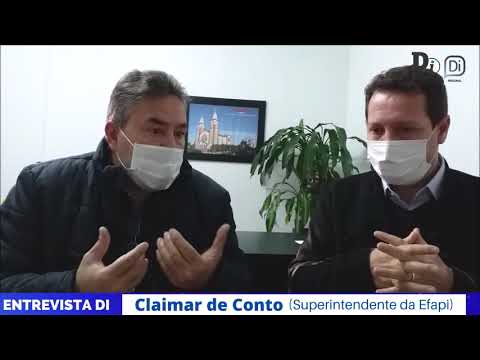 Entrevista DI com  Claimar de Conto, superintendente da Efapi