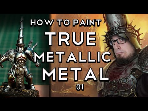 How to paint cool True Metallic Metals - TMM steel