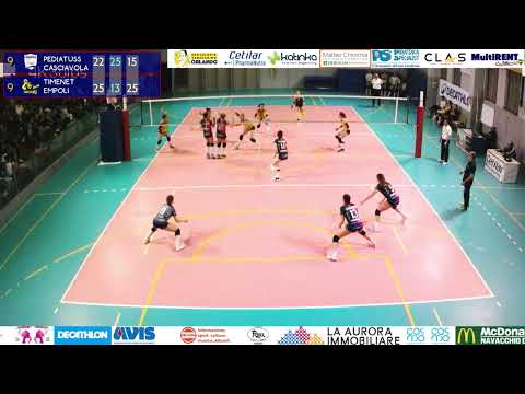 🔴LIVE Playoff Serie C: PediaTuss Casciavola vs Timenet Empoli