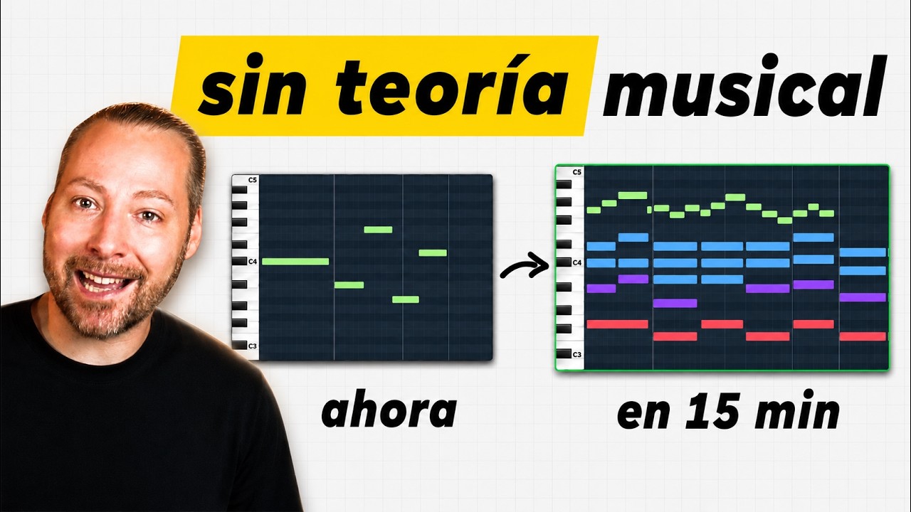 Dame 15 MINUTOS y Serás un Experto en Crear Acordes y Melodías