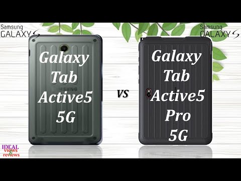 Samsung Galaxy Tab Active 5 vs Samsung Tab Active 5 Pro Which is BEST?
