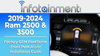 2019+ Ram 2500 - Front Parking Sensors Installation - The Build Episode 25 by Infotainment.com