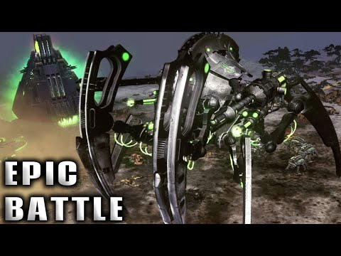 Necrons vs Tyranids - Unification Mod | Warhammer 40k: Dawn of War: Soulstorm