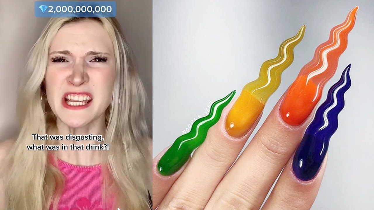🌈 NAIL ART STORYTIME TIKTOK✨Regal Nails, POV @Brianna Mizura  @Briana Guidryy|| Tiktok Part 27