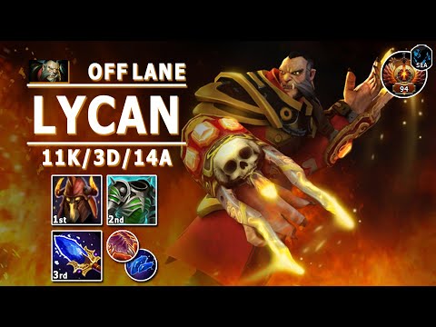 Lycan Off Lane | 7.31c | Pos 3 Lycan Guide | Dota 2 Immortal Gameplay
