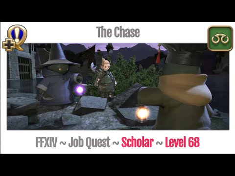 FFXIV Scholar Level 68 Job Quest ~ Stormblood ~ The Chase