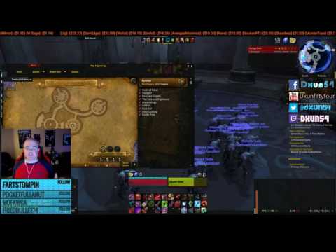 DXUN54 WoW - Legion Withered Training No Dro / No chest full clear wtf..