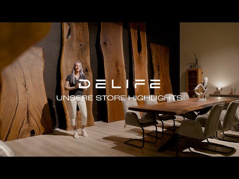 Unsere Store Highlights - Epoxidharz Tischplatten, Esszimmerstühle und Exklusive Einzelstücke