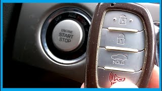 Hyundai Starting with low Fob battery  Sonata / Elantra / Tucson / Grandeur / Azera Kia
