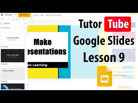 Google Slides Tutorial Lesson 1 Accessing Google Slides