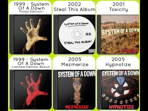 System Of A Down - Download Full Discography | 1026 Kbps - Flac | High Quality | From Mega