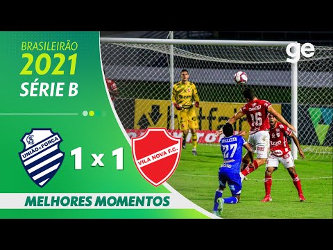 CSA 1 x 1 VILA NOVA | MELHORES MOMENTOS | 22ª RODADA BRASILEIRÃO SÉRIE B 2021 | ge.globo