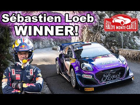 Sébastien Loeb WINNER: Rallye Monte Carlo 2022