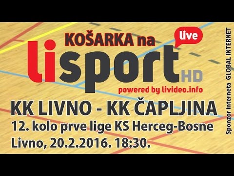 KK Livno - KK Čapljina (56:82)