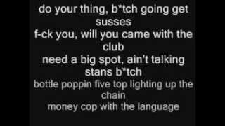 Berner ft Chris Brown &amp; Problem-Shut Up (Lyrics)