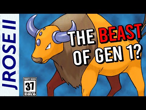 How Fast can you Beat Pokemon Red/Blue with Just a Tauros?