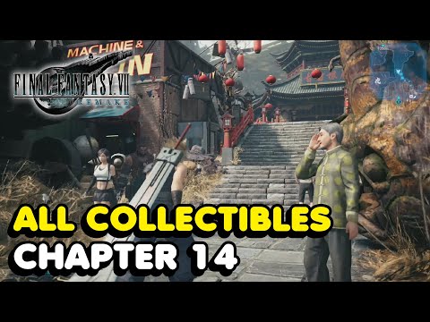 FF7: Remake - Chapter 14 All Collectibles In Final Fantasy 7 Remake