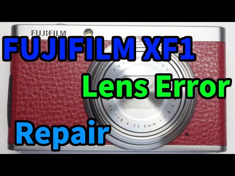 FUJIFILM XF1 Red "LENS CONTROL ERROR" Repair FULL-REC