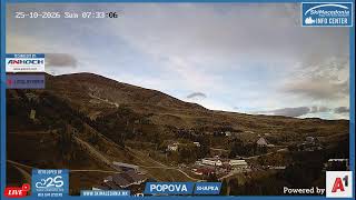 Popova Sapka Live Camera by 2S, Ski Macedonia and A1 live webcam