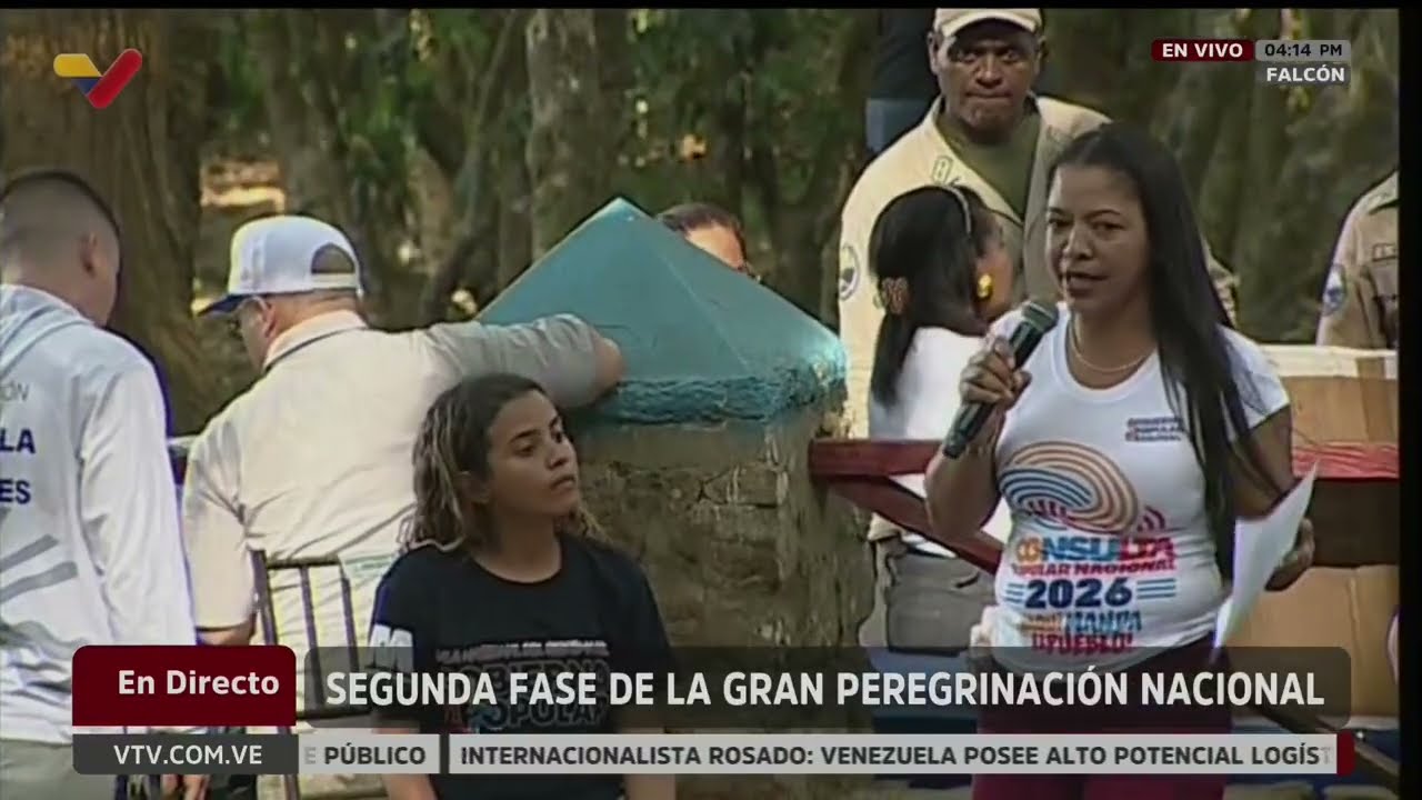 Diosdado Cabello en peregrinación en el estado Falcón, 28 de mayo de 2026