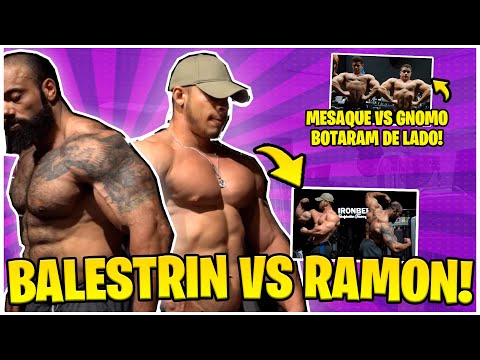 BALESTRIN VS RAMON LADO A LADO! MESAQUE E GNOMO QUEM LEVA A MELHOR? TWIN FALA SOBRE DIETA FLEXIVEL!