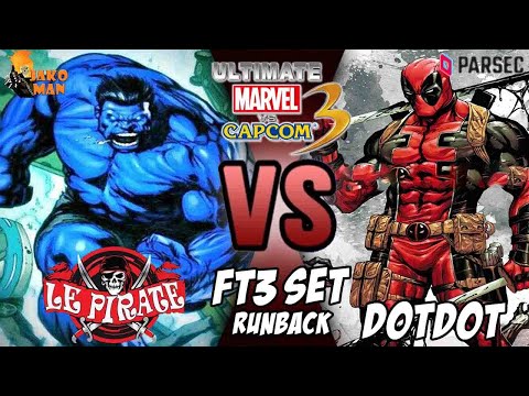 UMVC3 Parsec FT3 Set Runback - le pirate VS DotDot