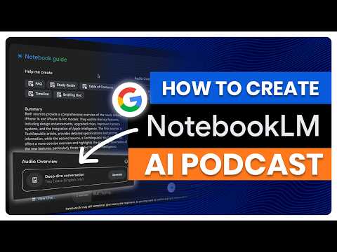 Create a PODCAST with NotebookLM in Minutes!