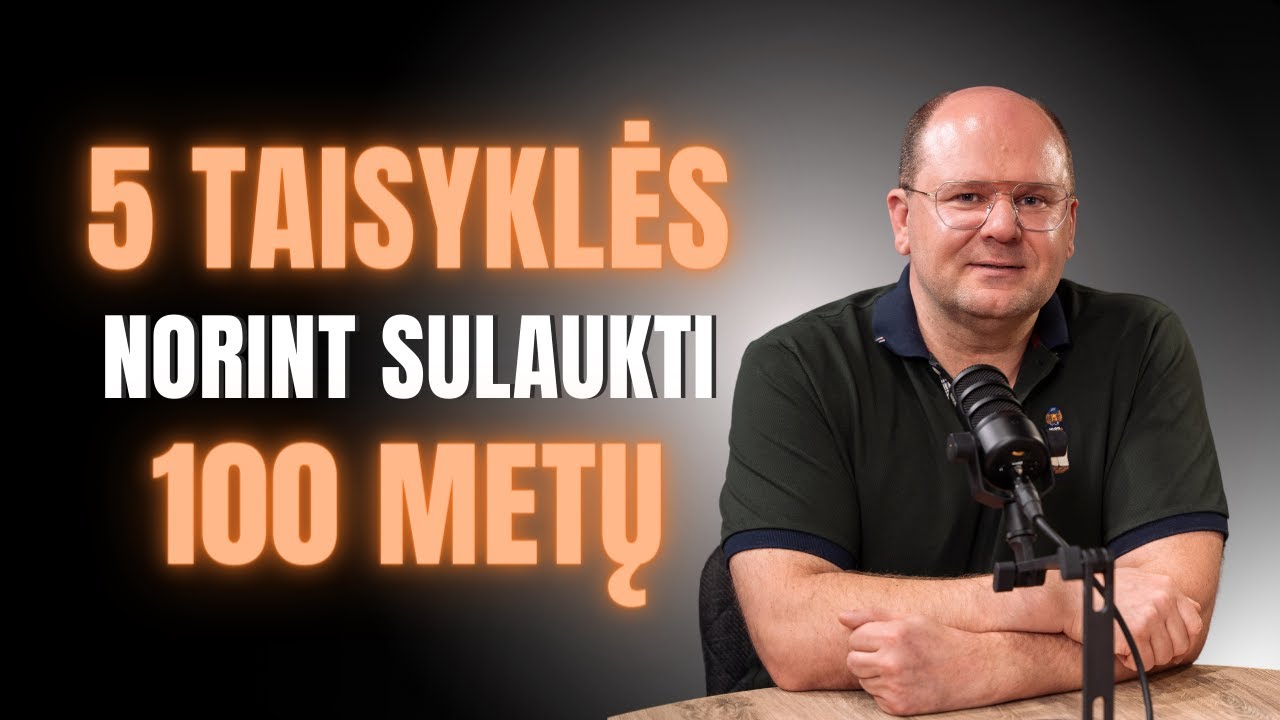 Raktas į sveiką ir ilgą gyvenimą I Papildų nauda ir rizika I Testosteronas: Gyd. Tomas Zamulskis