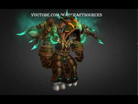 Tauren Druid Challenge Mode Set - Cycle Armor