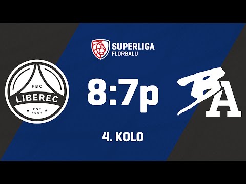 Highlights: FBC Liberec - BLACK ANGELS 8:7p