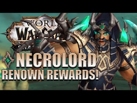 Necrolord Renown REWARDS! Mounts/Transmog/Pets/Titles & More | Shadowlands