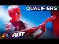 Guitarist John Wines showcases his ROCKSTAR talent! | Qualifiers | AGT 2023