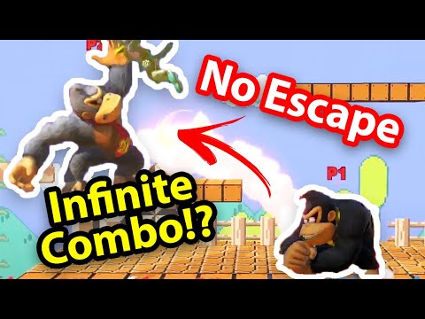 Infinite Grab Combo!? - DK Brothers - Double DK Combo Video #2