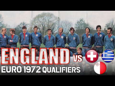 ENGLAND 🏴󠁧󠁢󠁥󠁮󠁧󠁿 Euro 1972 Qualification All Matches Highlights | Road to Belgium