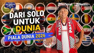 Dari Solo untuk Dunia, 48 Bendera Negara Peserta Piala Dunia Dipajang di Museum Titik Nol Pasoepati