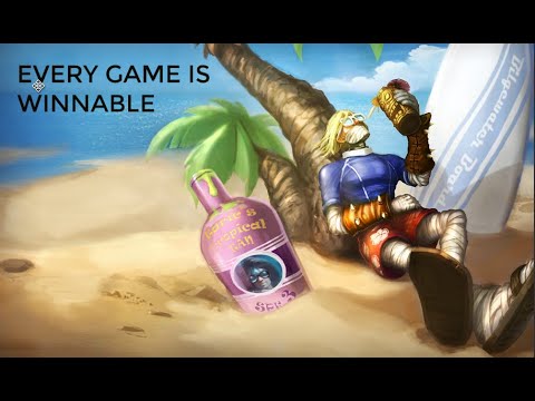 UNTILTABLE - ALL GAMES ARE WINNABLE - Singed Vs Gnar - Singed VOD Review