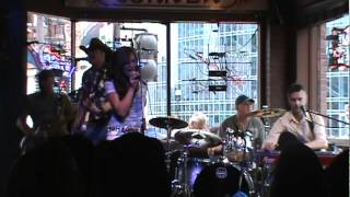 MaKayla singing Reneck Woman at Legends Corner in Nashville TN