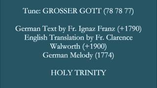 Holy God We Praise Thy Name