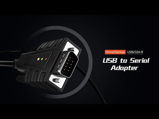 Vídeo relacionado con DriverGenius SerialEdgeX Serie | Adaptador USB a RS232 Serial (DB9) con 3 x Leds de Monitoreo - Compatible con Windows 11 y macOS 15