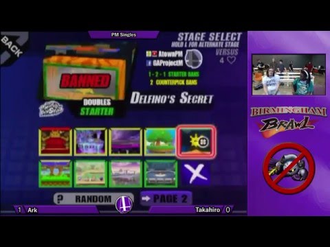 Birmingham Brawl 6 PM Singles - Ark (Ivysaur) vs. Takahiro (Link)
