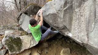 Video thumbnail of Il Dino, 7c. San Cassiano