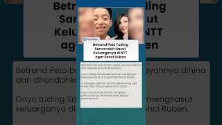 Betrand Peto Tuding Sarwendah Hasut Keluarganya agar Benci Ruben Onsu