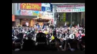 preview picture of video '2013岸和田だんじり祭　駅前パレード　4番　南上町　SUB4SUB'