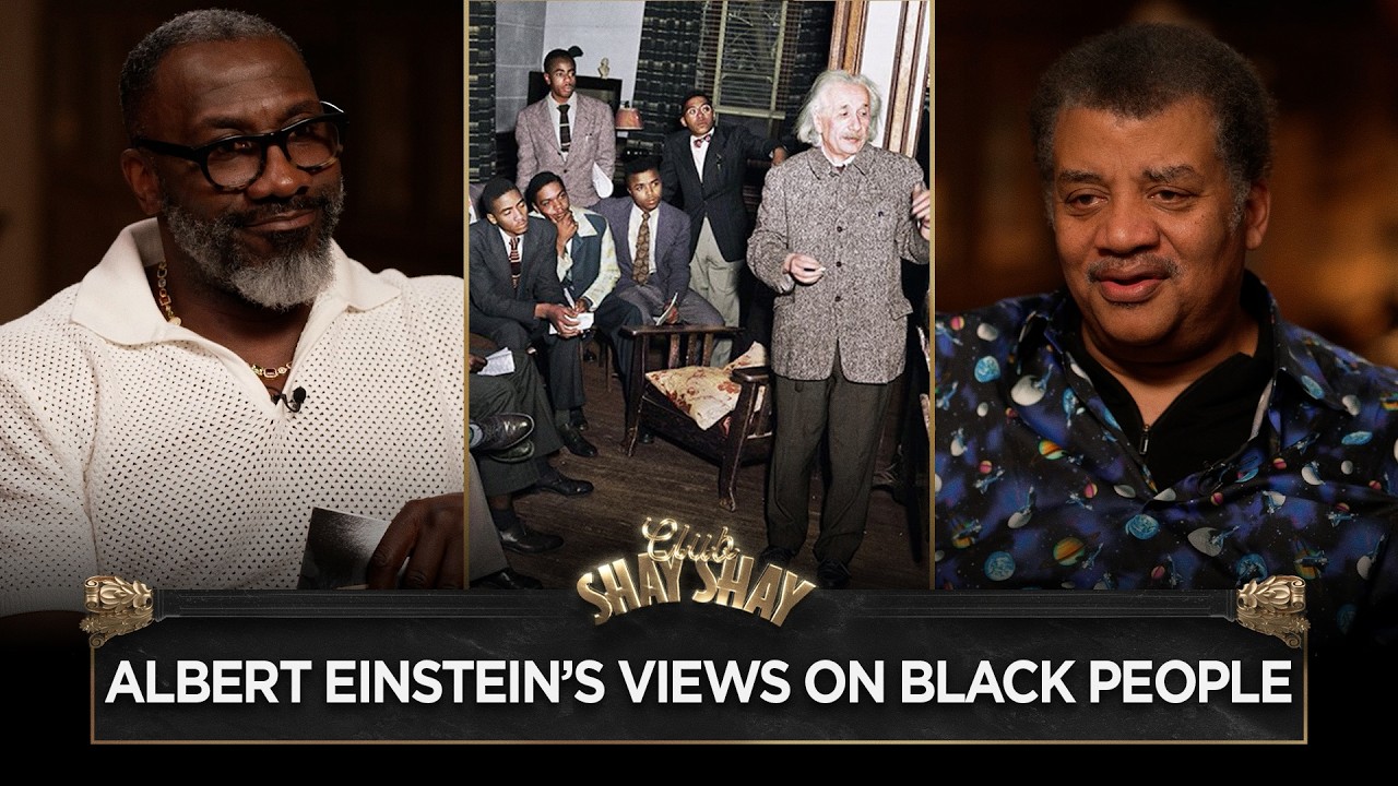Neil deGrasse Tyson Shares Albert Einstein’s Views On Black People I CLUB SHAY SHAY