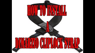 Video thumbnail for How to install a DiMarzio Cliplock strap by Albert Chris Montinola
