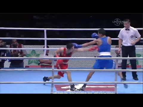 Rabii becomes 69kg Boxing World Champ - Universal Sports