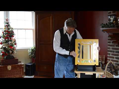 Japanese Mirror Penetration (Oak Frame) by Howard Schwarzman