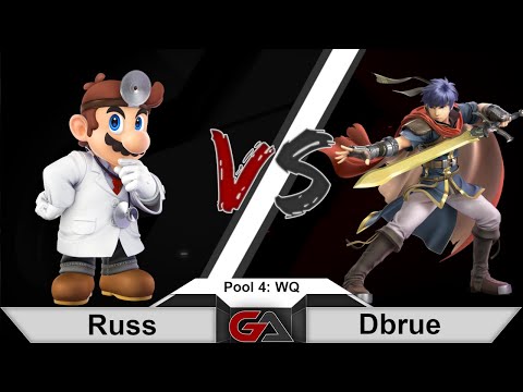 SmashLAN'd 51 - Pool 4 Winners Quarters: Russ vs AT | Dbrue