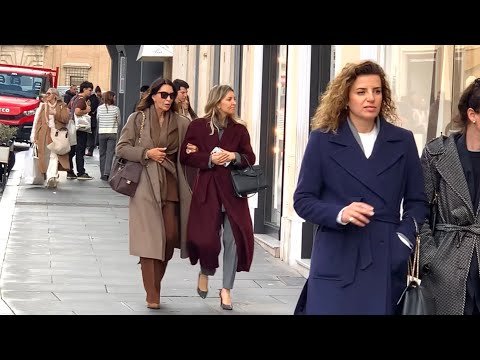 🇮🇹ITALIAN FASHION STREET👍❤️ROME👠